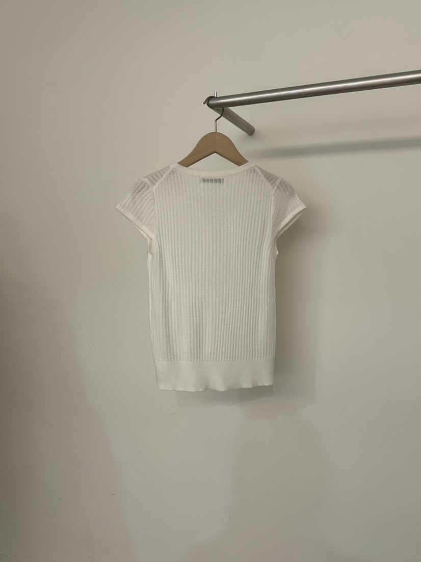 BLENDING-p韓國直郵實拍女裝新款時尚針織衫華夫格格紋開衫BLENDING-p針織衫