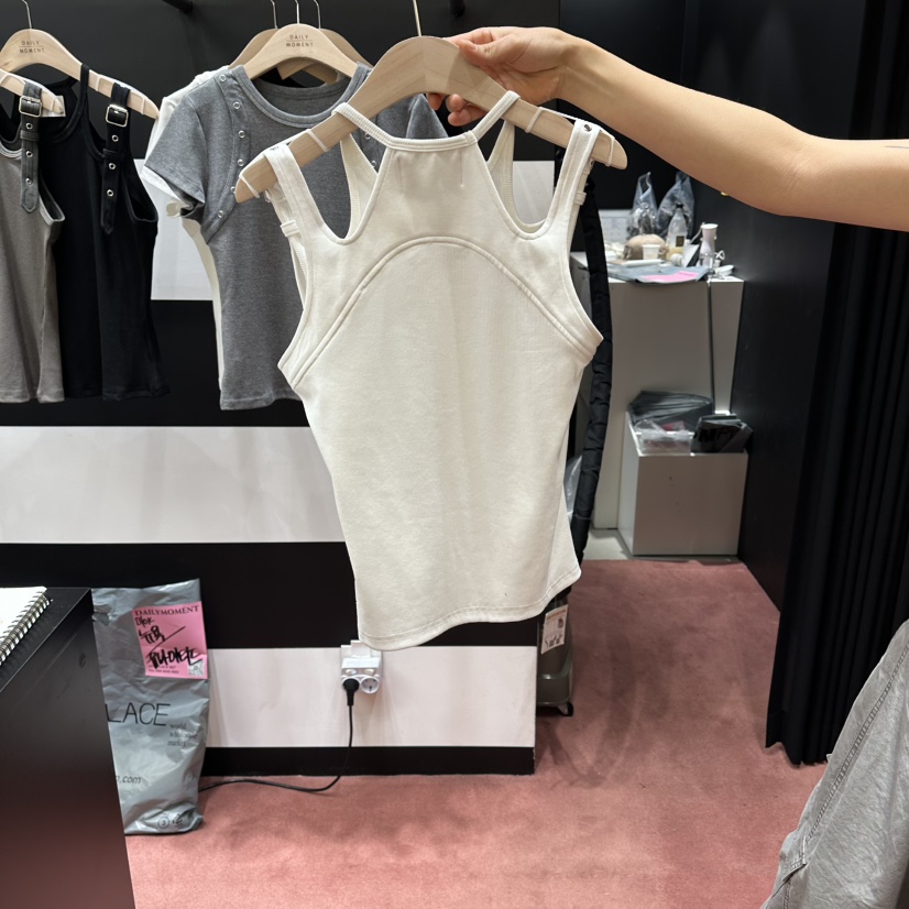 DAILY MOMENT韓國直郵女裝新品推薦時尚職業吊帶背心腰帶DAILY MOMENT吊帶/背心