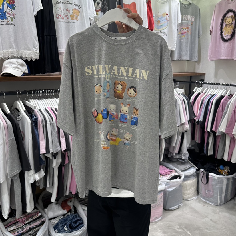 EVE韓國東大門代購女裝新品推薦26春夏時尚休閑人氣熱賣T恤EVET恤圖色2