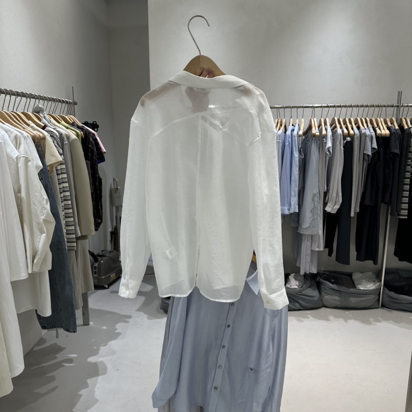 OVU韓國直郵實拍女士新款休閑時尚熱賣26春夏推薦襯衫蕾絲衫OVU襯衫/蕾絲衫