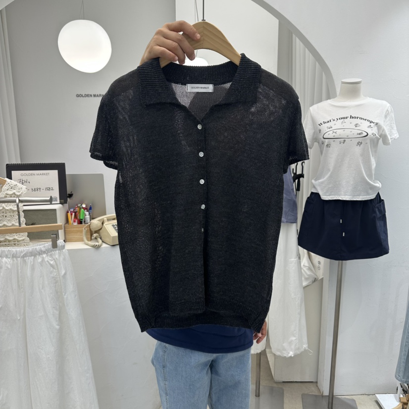 GOLDEN MARKET韓國東大門直郵女裝新品熱賣人氣休閑針織衫GOLDEN MARKET針織衫圖色3