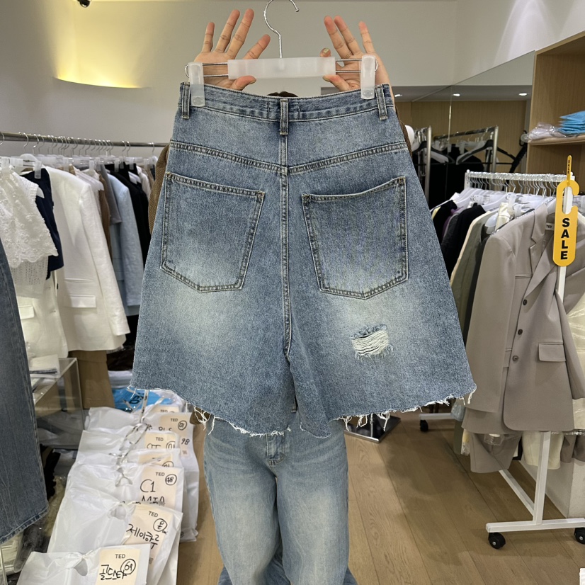 TED韓國東大門代購女士新品職業熱賣時尚休閑26春夏牛仔褲TED牛仔褲