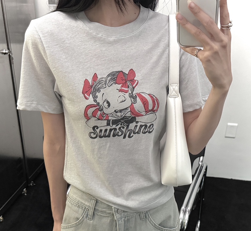 VISUAL SPACE/PAGE92/FLEISCHER韓國代購女士新品時尚T恤條紋VISUAL SPACE/PAGE92/FLEISCHERT恤