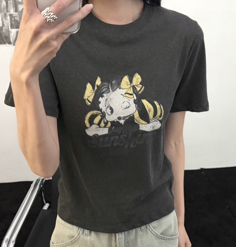 VISUAL SPACE/PAGE92/FLEISCHER韓國代購女士新品時尚T恤條紋VISUAL SPACE/PAGE92/FLEISCHERT恤