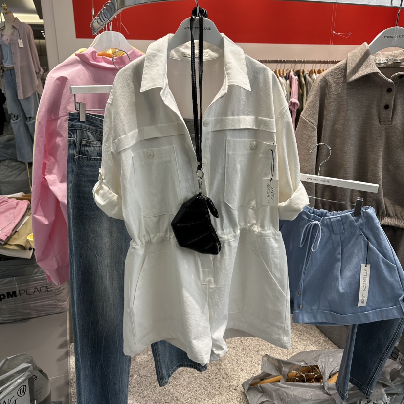 ATPZ韓國東大門直郵女士新款熱賣職業人氣襯衫蕾絲衫不含包ATTENTION PLEAES襯衫/蕾絲衫圖色3