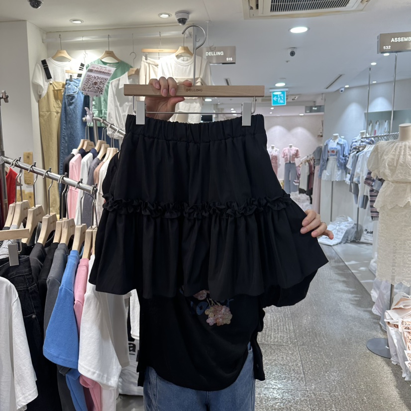 DELLING韓國直郵實拍女士新款熱賣休閑時尚推薦人氣職業裙褲DELLING裙褲圖色3