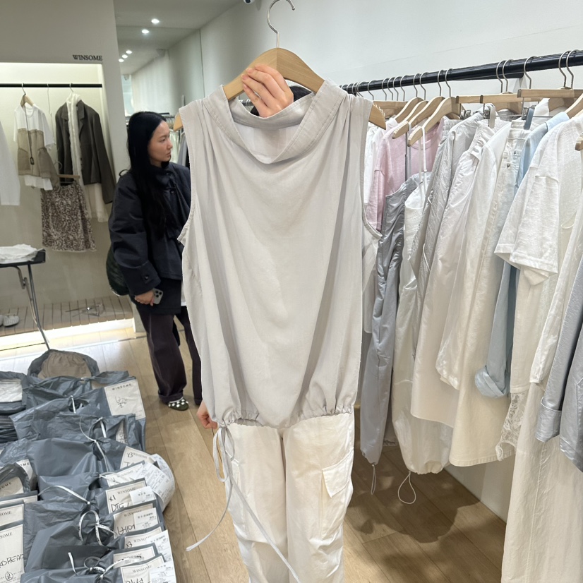 WINSOME韓國直郵女裝新品26春夏時尚熱賣人氣休閑吊帶背心WINSOME吊帶/背心圖色2
