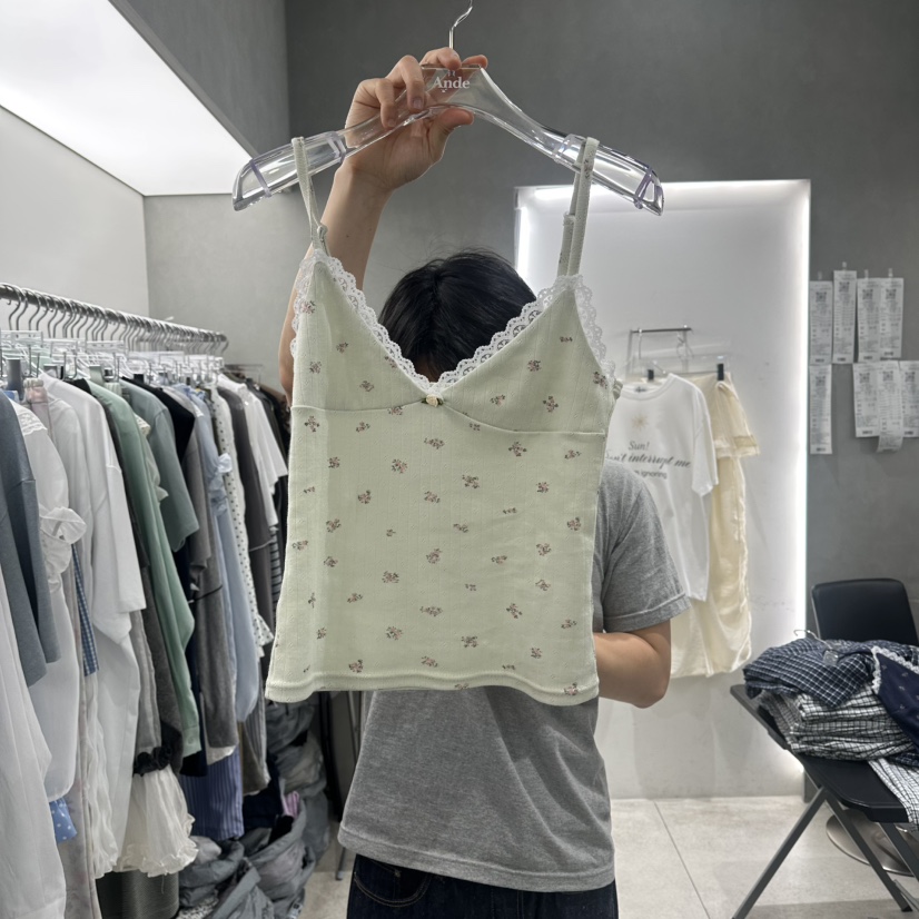 ANDE韓國直郵實拍女士新品人氣職業26春夏休閑時尚吊帶背心Ande吊帶/背心圖色1