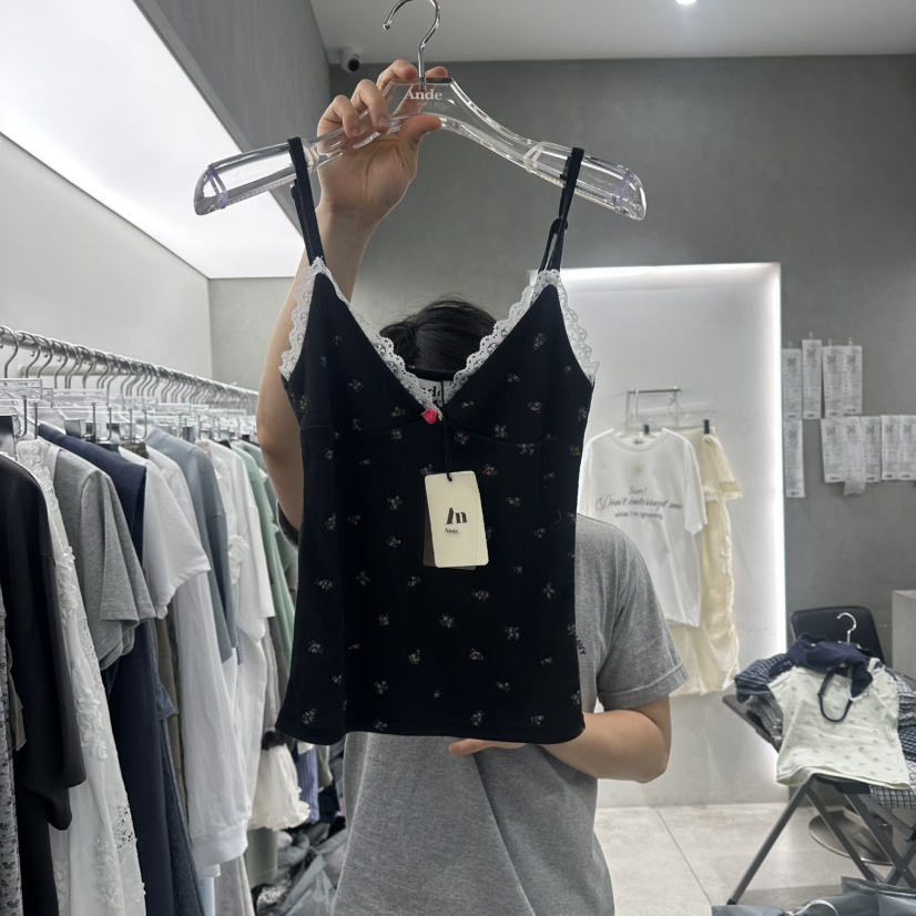 ANDE韓國直郵實拍女士新品人氣職業26春夏休閑時尚吊帶背心Ande吊帶/背心圖色3