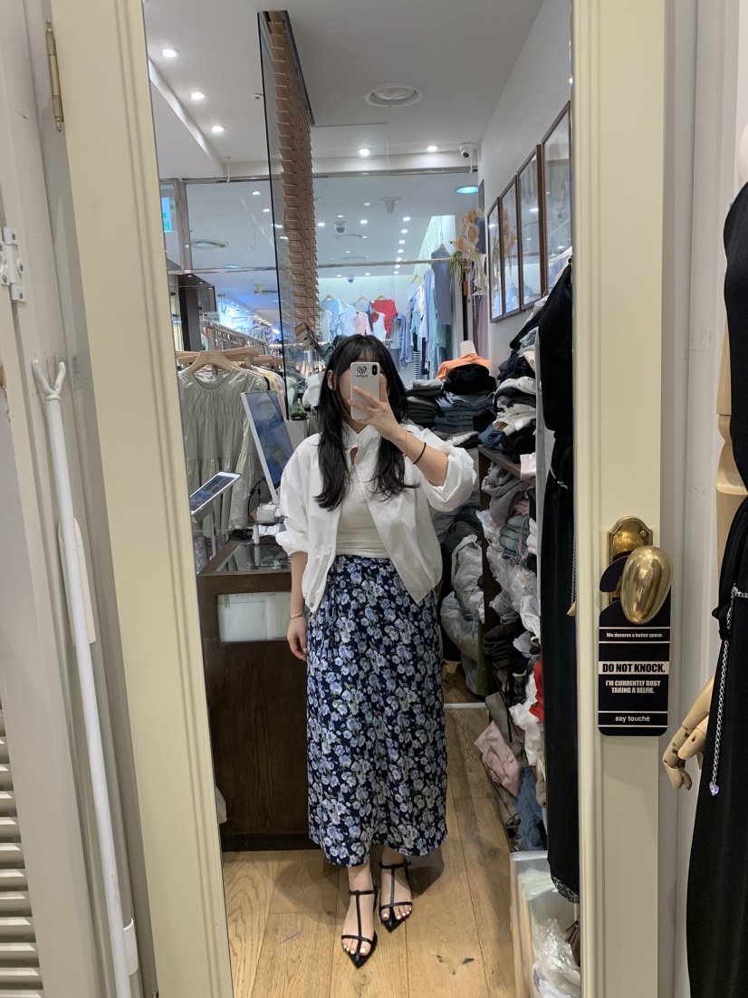 DE GO YOU韓國東大門直郵女裝新款人氣時尚熱賣職業長裙DE GO YOU長裙