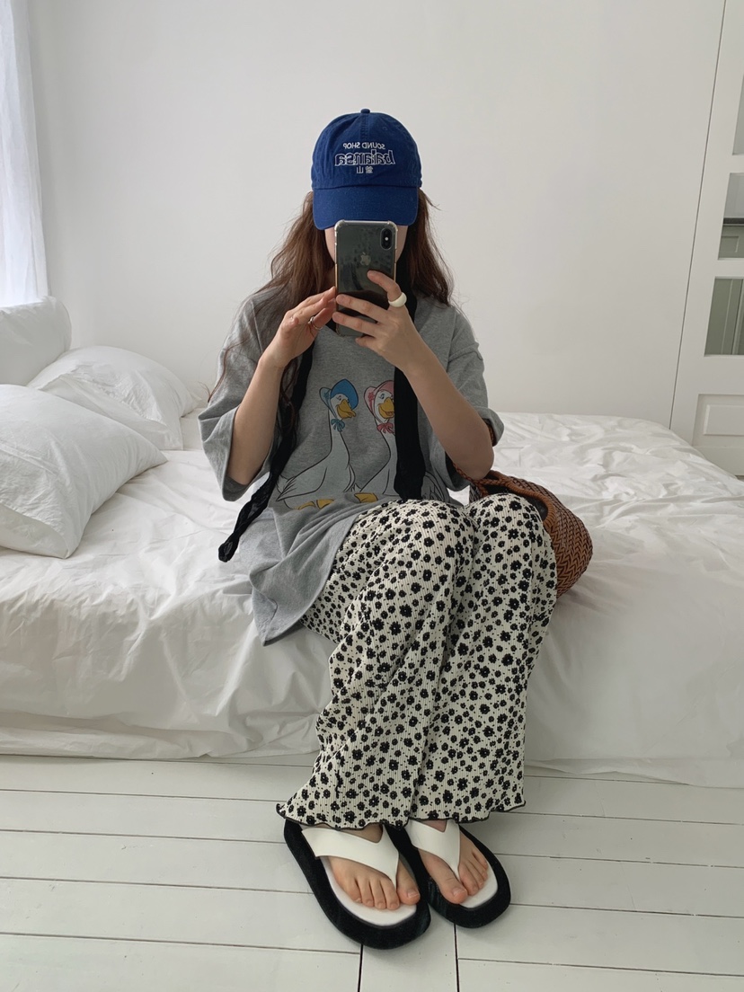 TOLL韓國直郵實拍女士新品熱賣人氣職業推薦休閑26春夏T恤鴨TOLLT恤