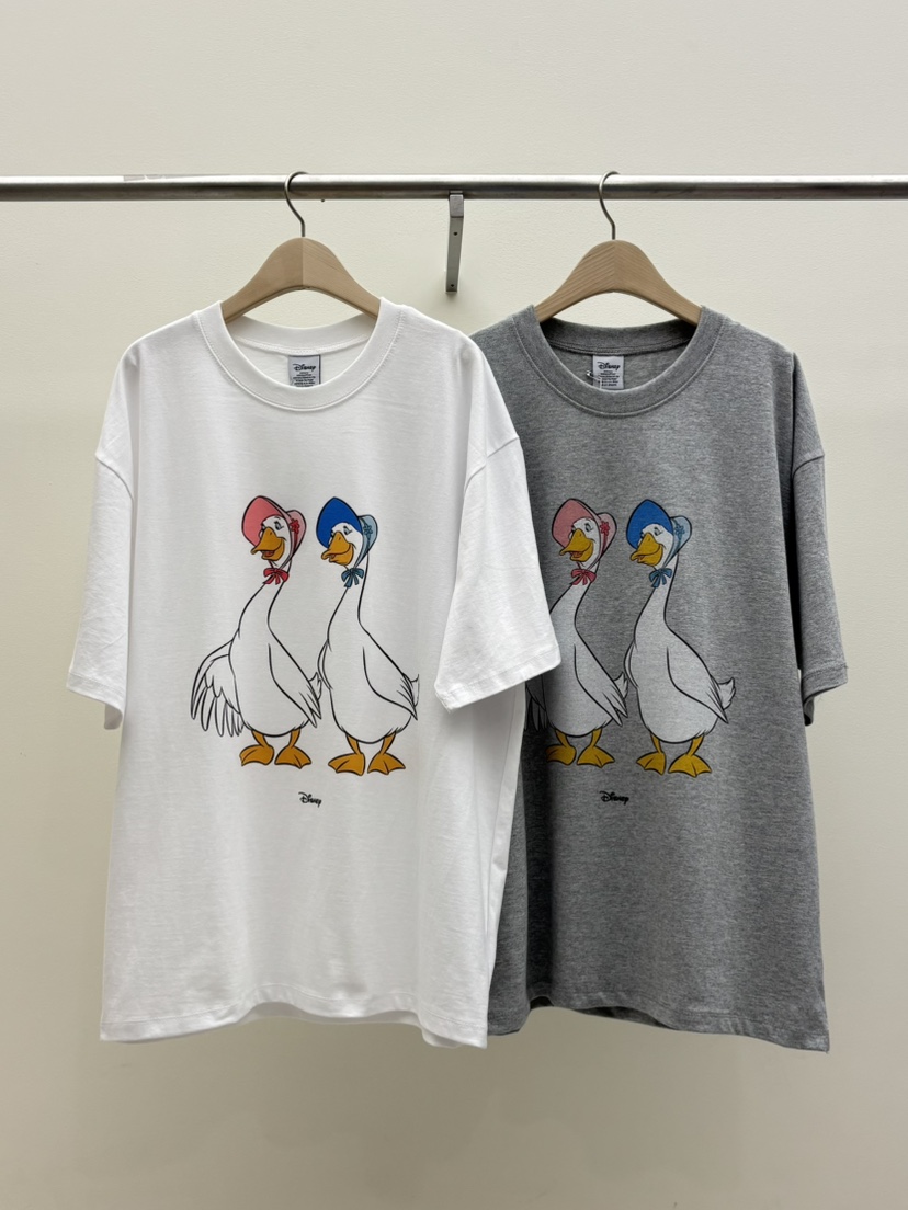 TOLL韓國直郵實拍女士新品熱賣人氣職業推薦休閑26春夏T恤鴨TOLLT恤