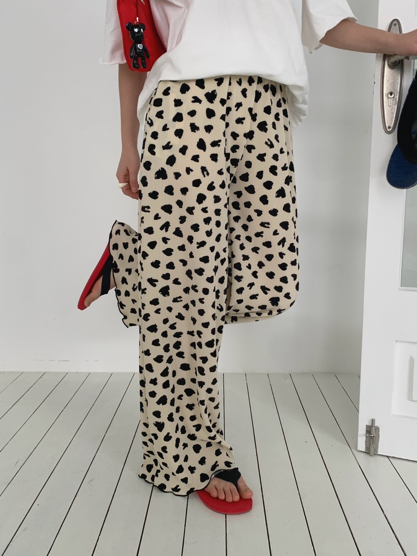 TOLL韓國直郵女裝新款人氣熱賣推薦時尚26春夏休閑褲褶皺TOLL休閑褲