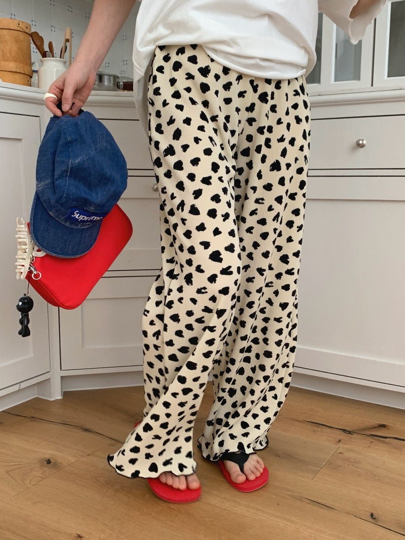 TOLL韓國直郵女裝新款人氣熱賣推薦時尚26春夏休閑褲褶皺TOLL休閑褲