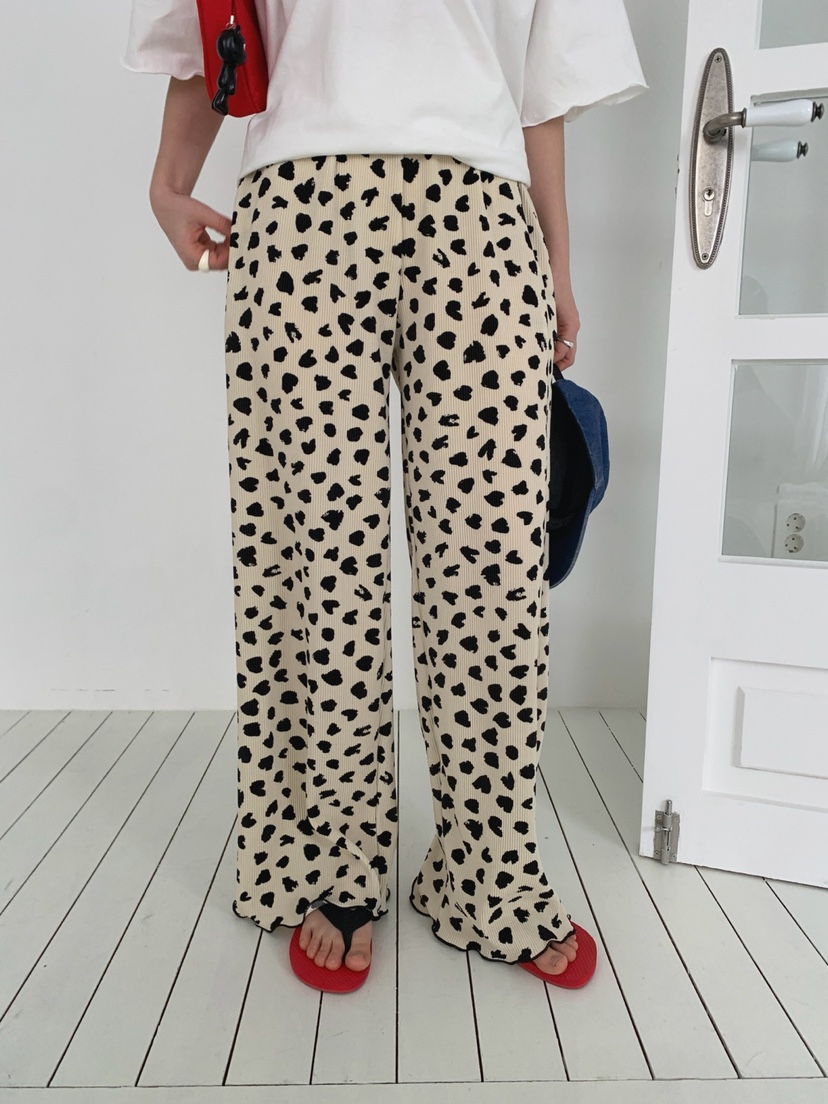 TOLL韓國直郵女裝新款人氣熱賣推薦時尚26春夏休閑褲褶皺TOLL休閑褲