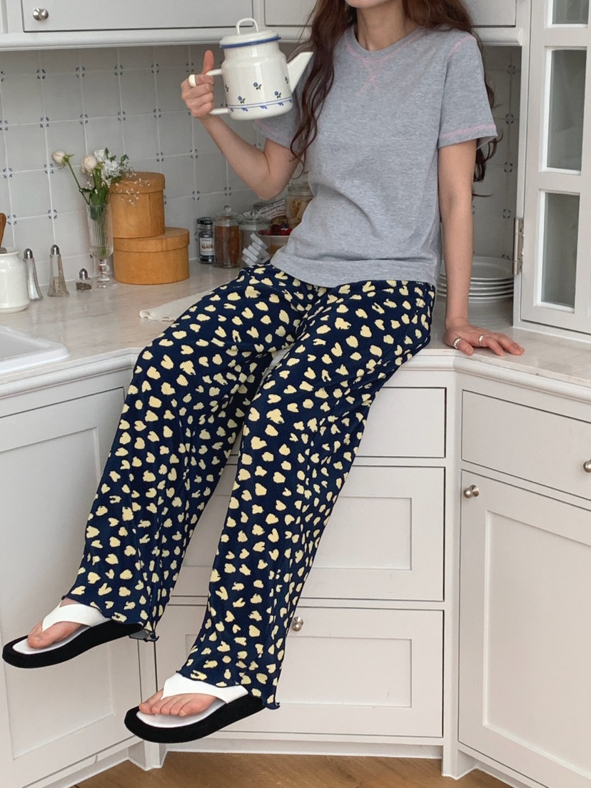 TOLL韓國直郵女裝新款人氣熱賣推薦時尚26春夏休閑褲褶皺TOLL休閑褲