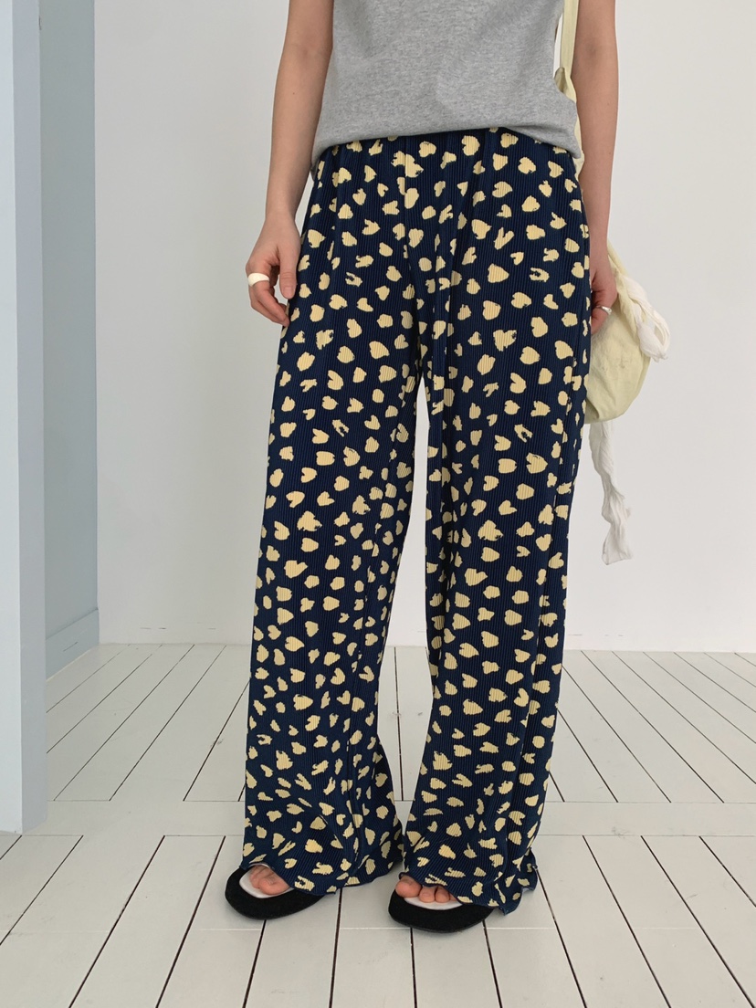 TOLL韓國直郵女裝新款人氣熱賣推薦時尚26春夏休閑褲褶皺TOLL休閑褲