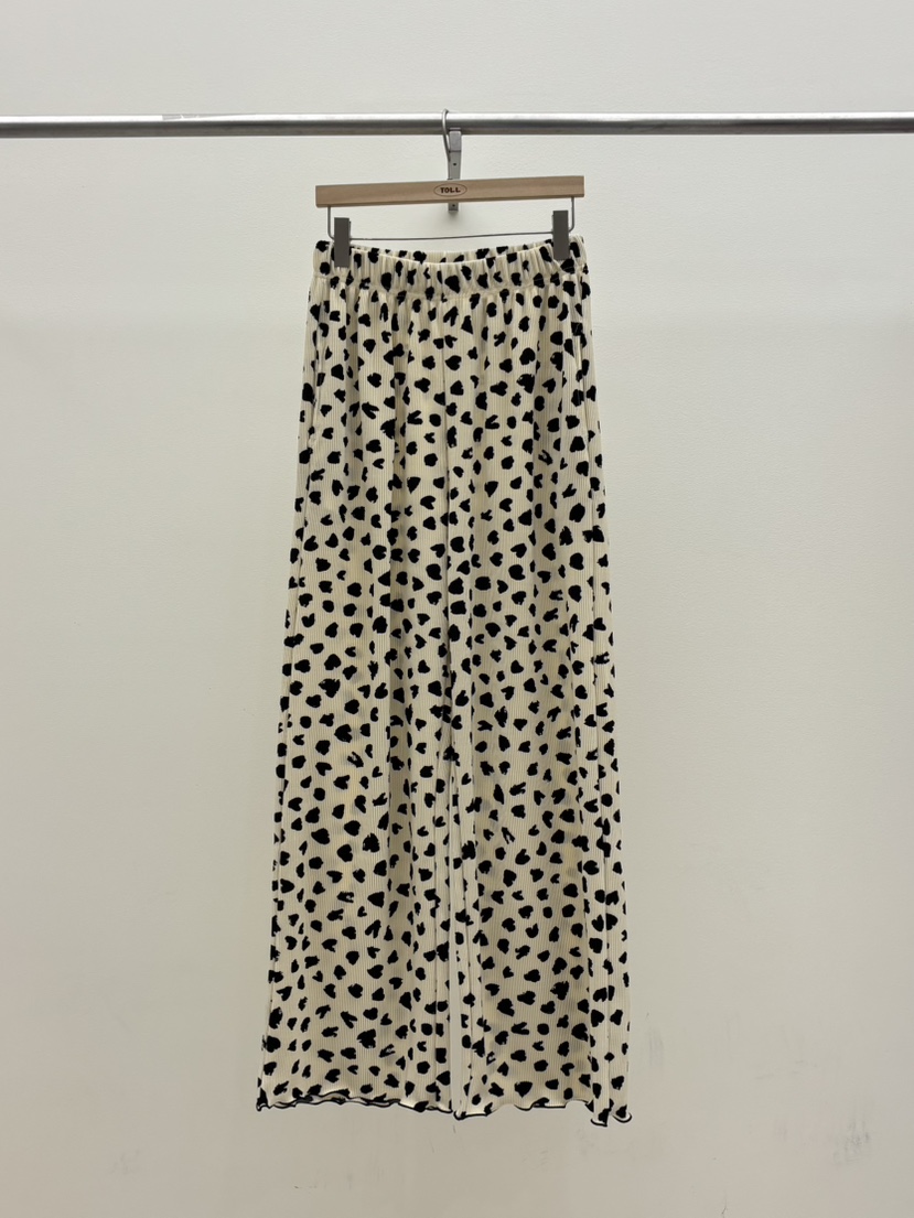 TOLL韓國直郵女裝新款人氣熱賣推薦時尚26春夏休閑褲褶皺TOLL休閑褲圖色1