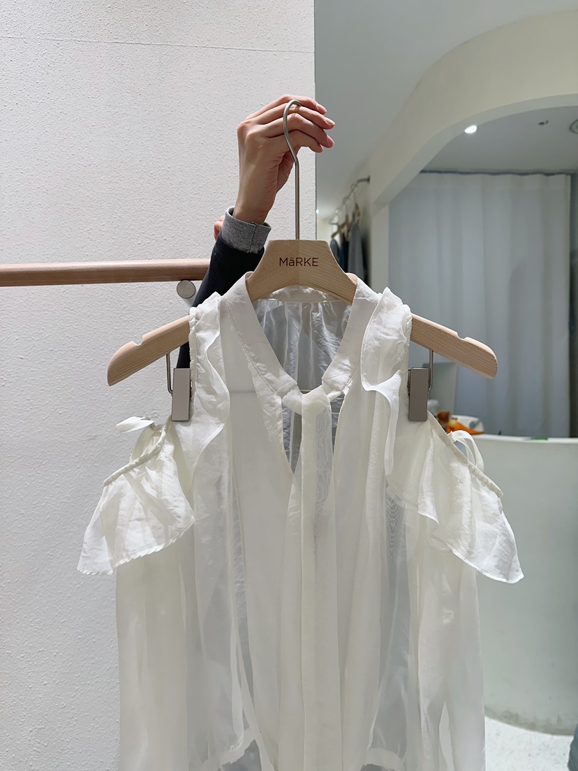 MARKE-P韓國東大門代購女士新款職業休閑26春夏夾克透明MARKE-P夾克