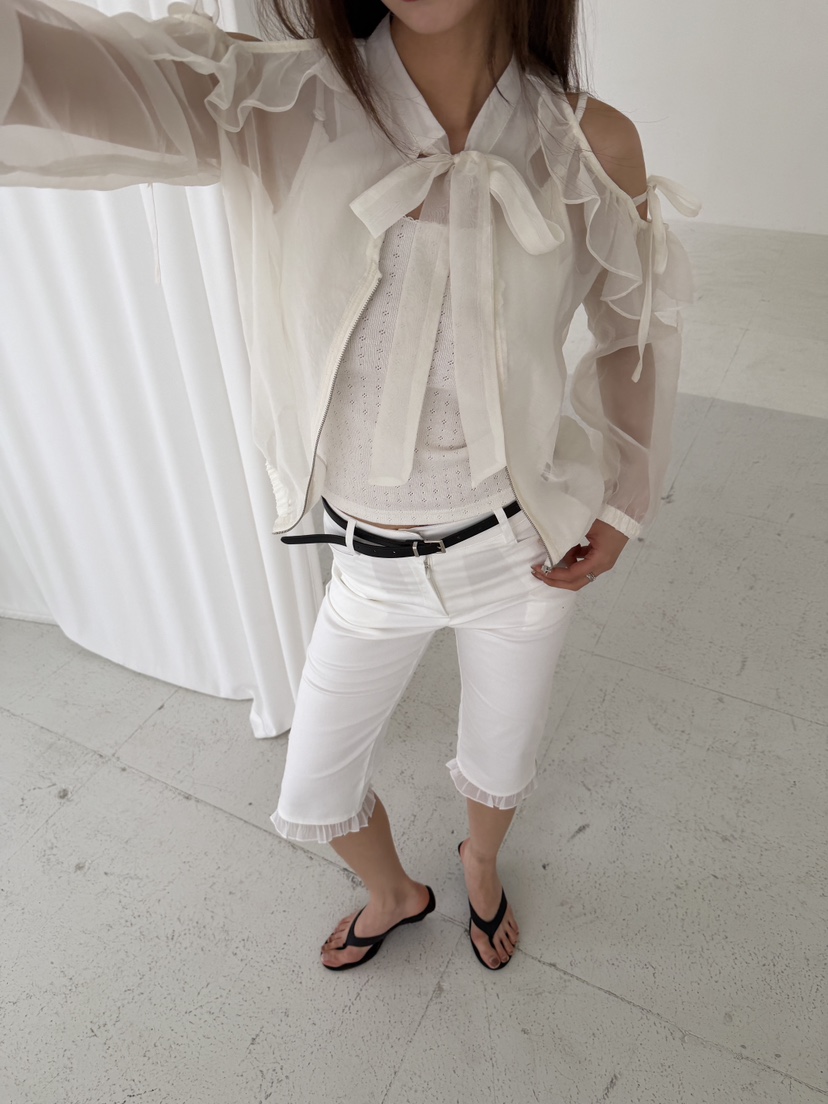 MARKE-P韓國東大門代購女士新款職業休閑26春夏夾克透明MARKE-P夾克