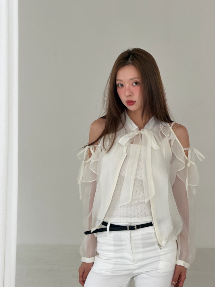 MARKE-P韓國東大門代購女士新款職業休閑26春夏夾克透明MARKE-P夾克圖色1