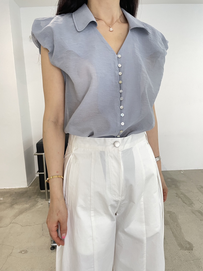 EDITION-P韓國直郵實拍女士新款人氣休閑26春夏襯衫蕾絲衫EDITION/CHAHEE襯衫/蕾絲衫