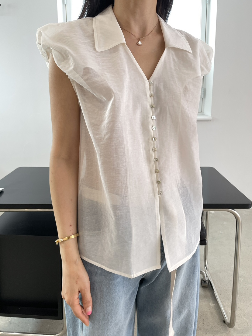 EDITION-P韓國直郵實拍女士新款人氣休閑26春夏襯衫蕾絲衫EDITION/CHAHEE襯衫/蕾絲衫