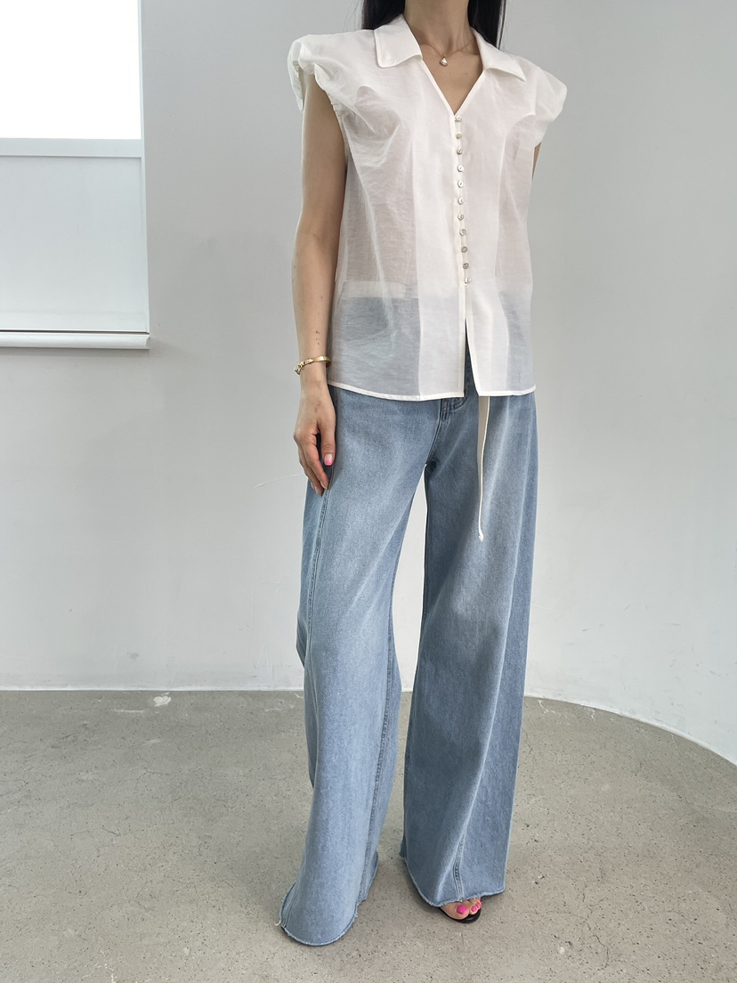 EDITION-P韓國直郵實拍女士新款人氣休閑26春夏襯衫蕾絲衫EDITION/CHAHEE襯衫/蕾絲衫