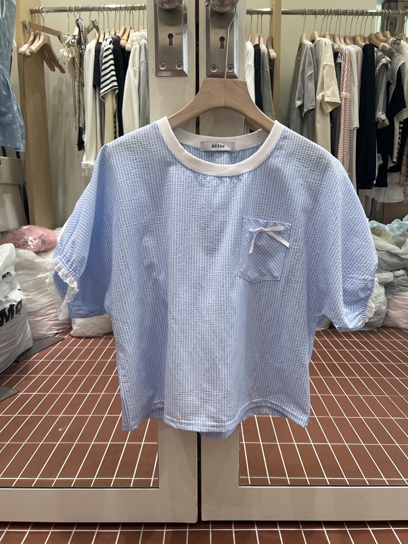 BE&amp;BE韓國直郵實拍女士新款人氣休閑熱賣襯衫蕾絲衫BE&be襯衫/蕾絲衫圖色1