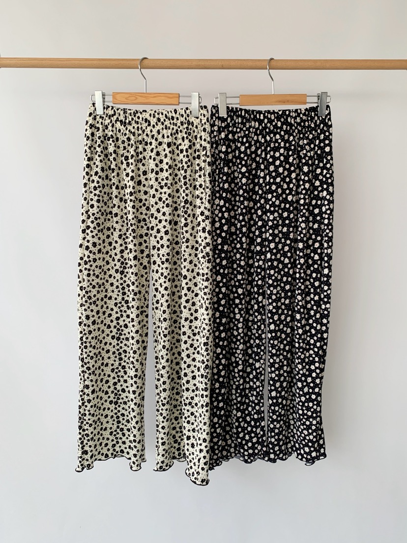 TOLL韓國東大門直郵女士新品休閑熱賣26春夏人氣休閑褲小花TOLL休閑褲