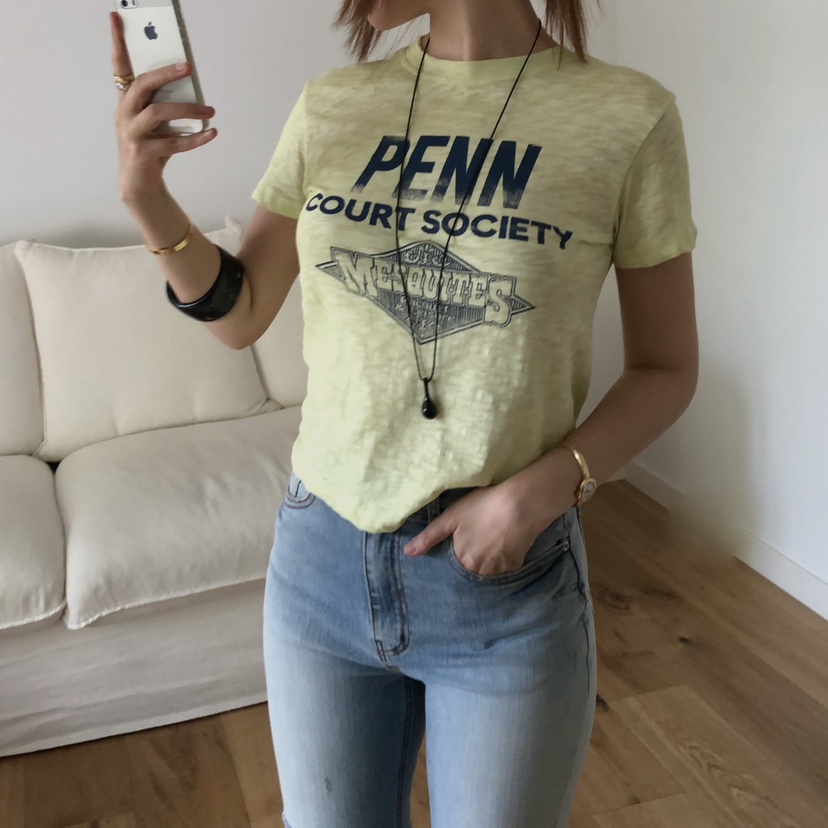 MADE-P韓國東大門代購女士新款休閑26春夏職業人氣推薦T恤MADE-PT恤