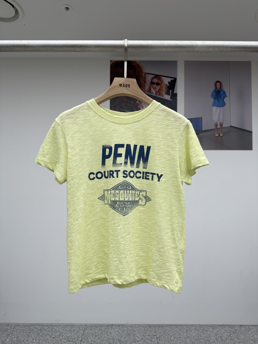 MADE-P韓國東大門代購女士新款休閑26春夏職業人氣推薦T恤MADE-PT恤圖色1