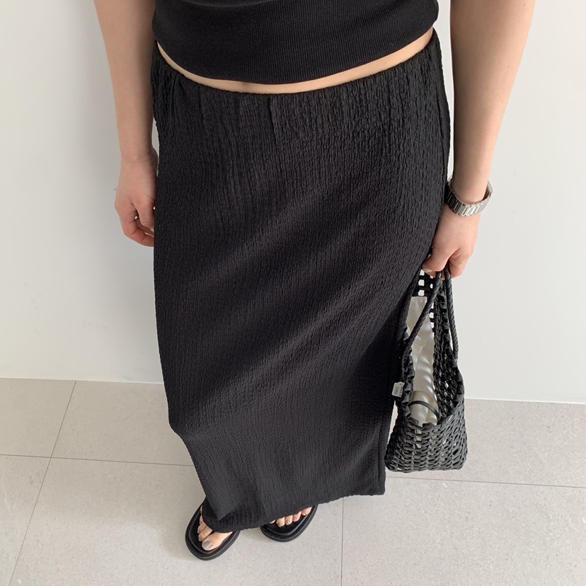 MOMENT韓國東大門代購女士新款人氣熱賣推薦職業26春夏長裙MOMENT/RECOVER長裙