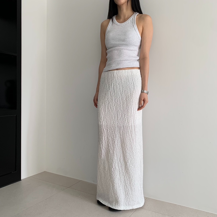 MOMENT韓國東大門代購女士新款人氣熱賣推薦職業26春夏長裙MOMENT/RECOVER長裙圖色1