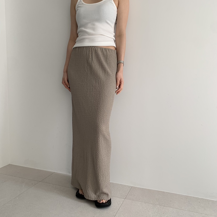 MOMENT韓國東大門代購女士新款人氣熱賣推薦職業26春夏長裙MOMENT/RECOVER長裙圖色3