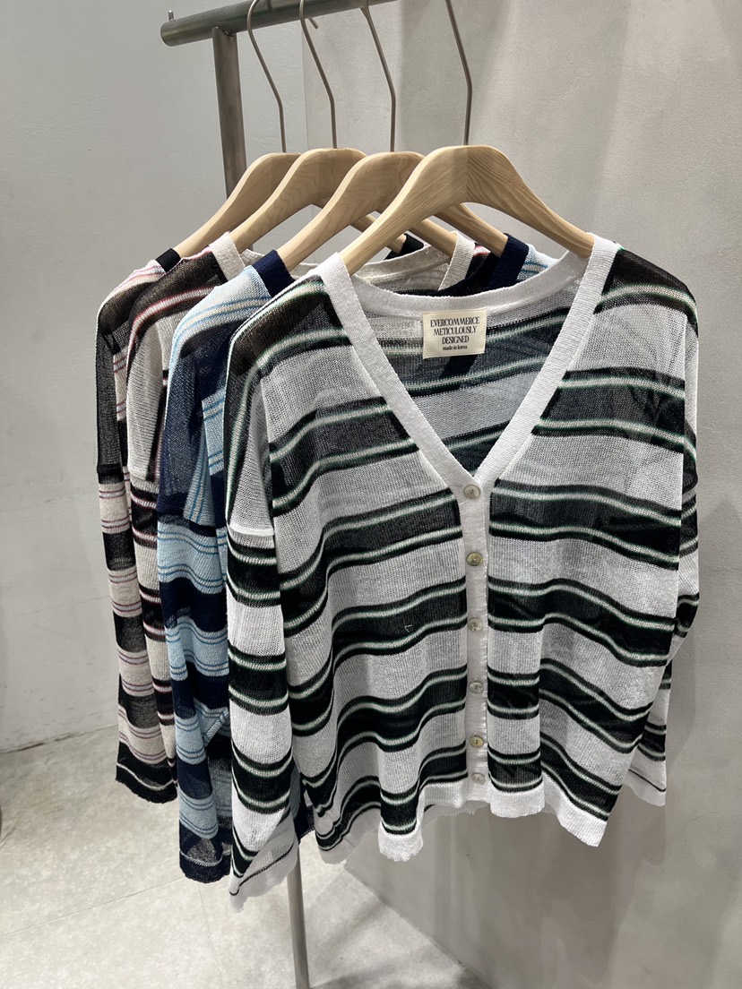 EVERCOMMERCE METICULOUSLY DESIGNED韓國東大門直郵女裝新品休閑針織衫亞麻布EVERCOMMERCE METICULOUSLY DESIGNED針織衫