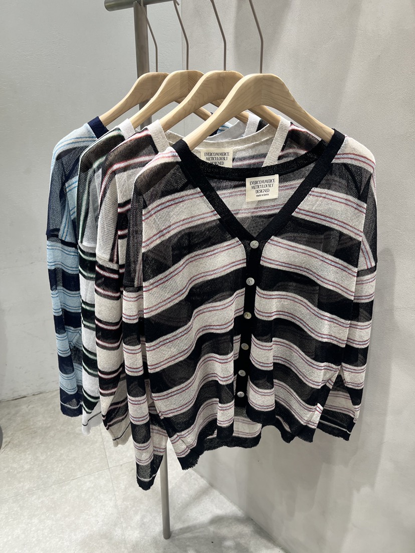 EVERCOMMERCE METICULOUSLY DESIGNED韓國東大門直郵女裝新品休閑針織衫亞麻布EVERCOMMERCE METICULOUSLY DESIGNED針織衫