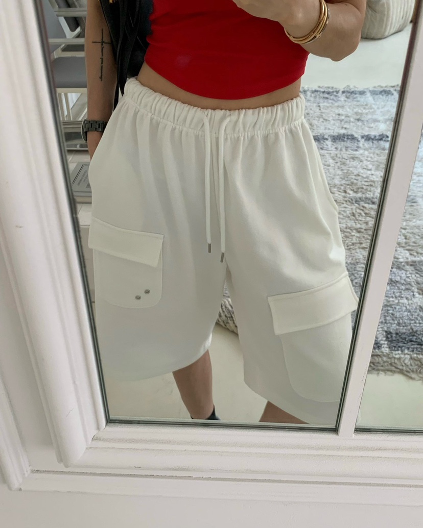 REVE CITE-L韓國東大門直郵女裝新款人氣職業推薦短褲鏤空REVE CITE-L短褲