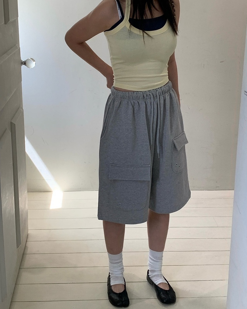 REVE CITE-L韓國東大門直郵女裝新款人氣職業推薦短褲鏤空REVE CITE-L短褲