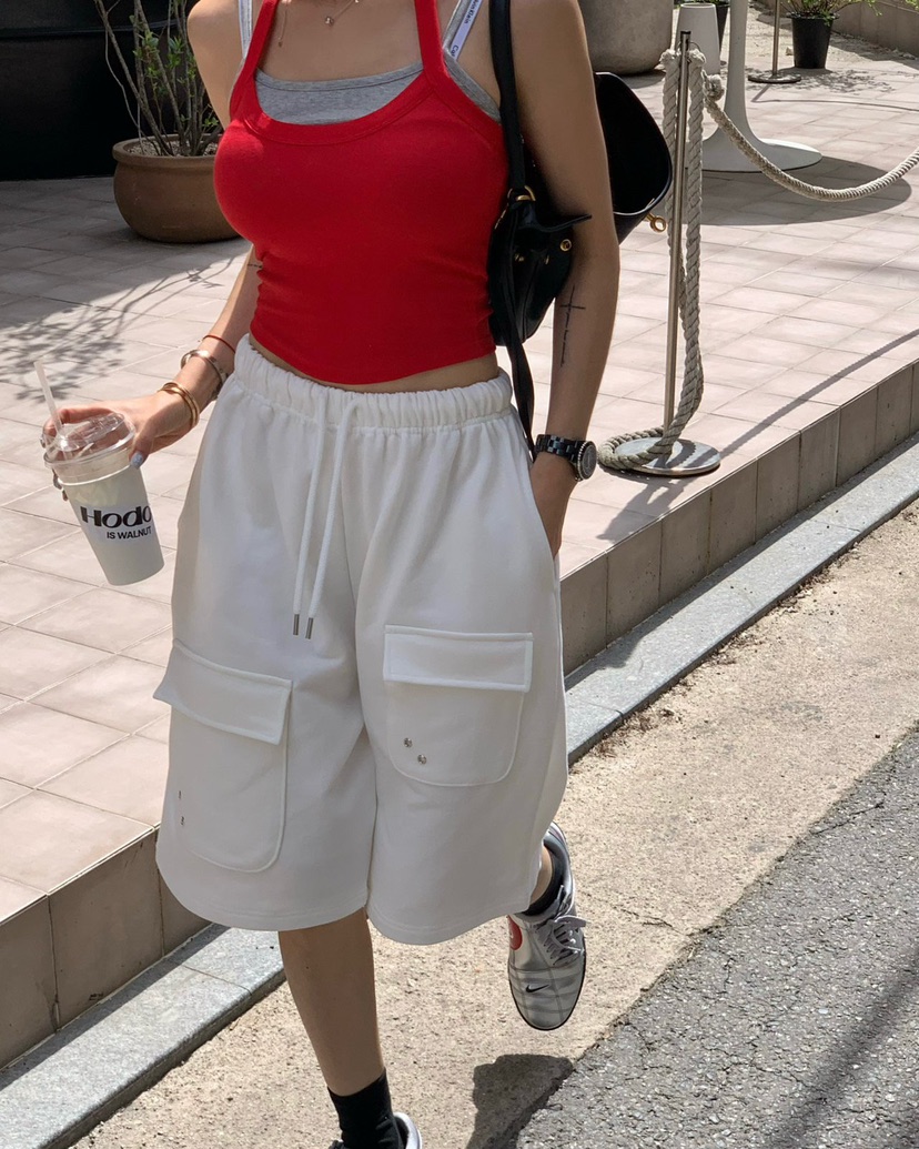 REVE CITE-L韓國東大門直郵女裝新款人氣職業推薦短褲鏤空REVE CITE-L短褲圖色2