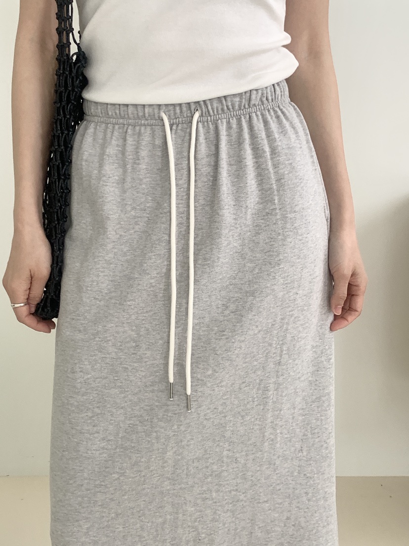 VANTAGE韓國東大門代購女裝新品休閑職業時尚26春夏長裙棉VANTAGE長裙