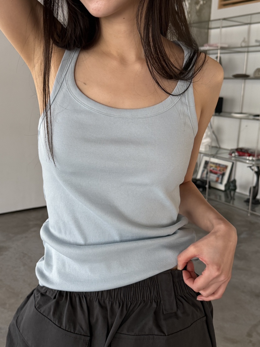 FOSET韓國代購女士新品26春夏休閑推薦職業熱賣時尚吊帶背心FOSET吊帶/背心