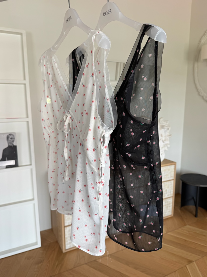 ESCHER韓國直郵實拍女裝新品推薦26春夏時尚熱賣吊帶背心ESCHER吊帶/背心