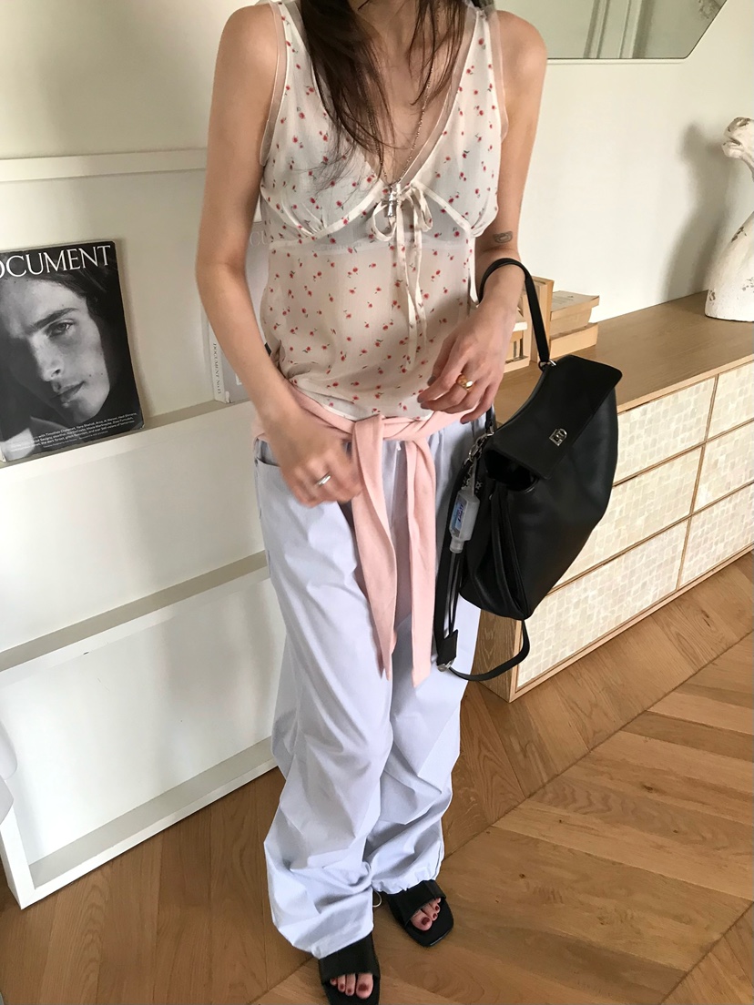 ESCHER韓國直郵實拍女裝新品推薦26春夏時尚熱賣吊帶背心ESCHER吊帶/背心