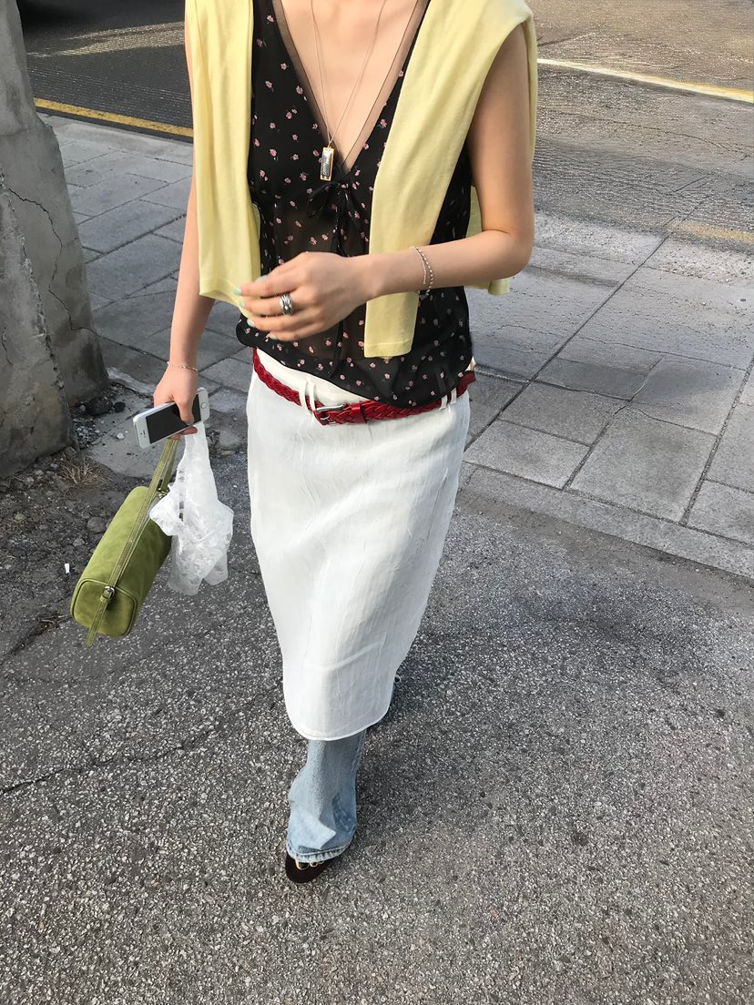 ESCHER韓國直郵實拍女裝新品推薦26春夏時尚熱賣吊帶背心ESCHER吊帶/背心