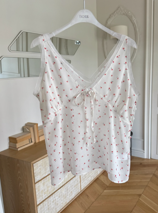 ESCHER韓國直郵實拍女裝新品推薦26春夏時尚熱賣吊帶背心ESCHER吊帶/背心圖色2