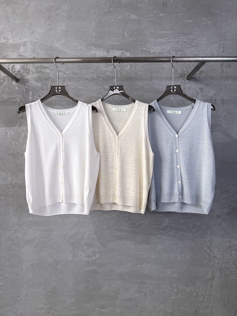 COME OPEN/HAPER韓國代購女裝新品26春夏時尚職業休閑馬甲COME OPEN/HAPER馬甲