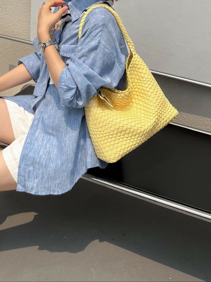 TROUVAILLE韓國代購女士新款推薦人氣休閑單肩斜跨包網狀TROUVAILLE單肩/斜跨包圖色8