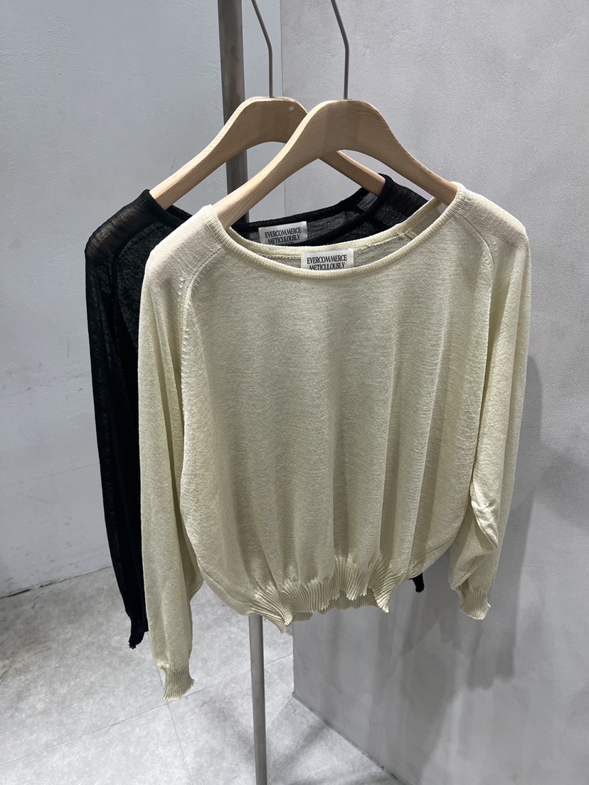 EVERCOMMERCE METICULOUSLY DESIGNED韓國直郵實拍女士新品26春夏針織衫EVERCOMMERCE METICULOUSLY DESIGNED針織衫
