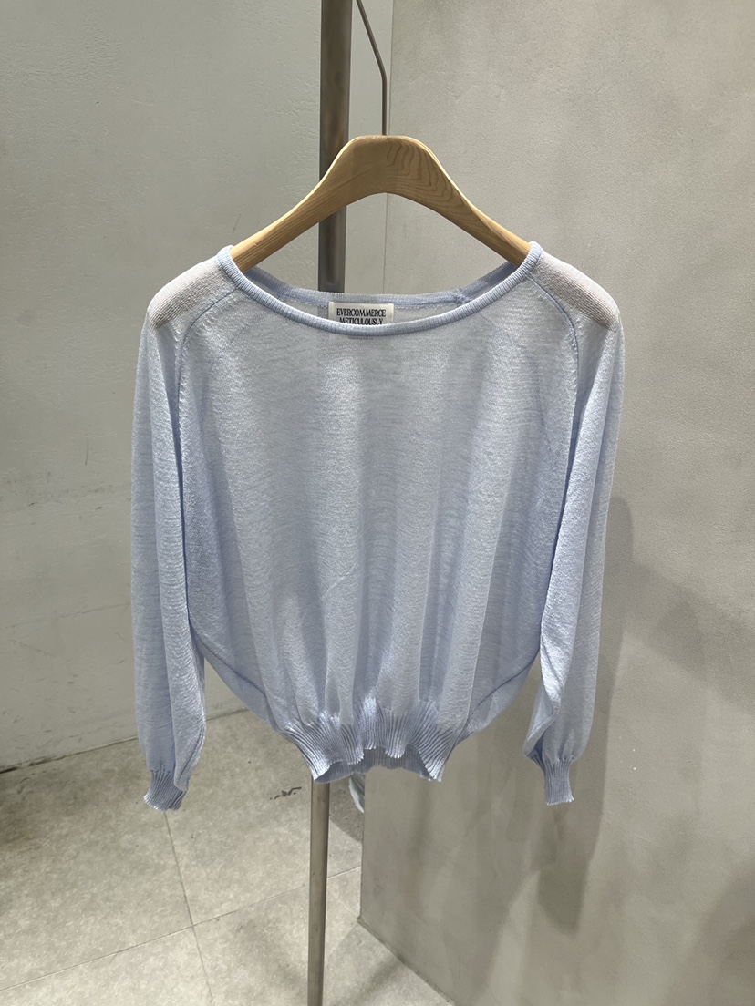 EVERCOMMERCE METICULOUSLY DESIGNED韓國直郵實拍女士新品26春夏針織衫EVERCOMMERCE METICULOUSLY DESIGNED針織衫圖色1